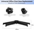 MASTERY MART 28" Heavy Duty Office Chair Base Replacement Parts, 2500 Lbs, Reinforced Metal Leg