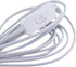 E26/E27 13FT Bulb Bulb (13ft) Rextin LED Light socket extension cord with On/Off switch and US AC Power Plug Socket