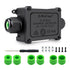 Junction Box Outdoor Waterproof Electrical Box, 2 Way Plug Line, Plastic External Junction Box for Landscape Lighting
