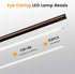 16" 15W, 1200LM, Dimmable Brown LED Desk Lamp - Foldable Metal Desk Light with Base, Color Changing Table Lamp