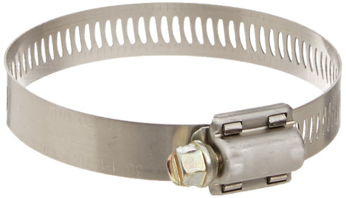 Breeze-62036H Power-Seal Stainless Steel Hose Clamp, Worm-Drive, SAE Size 36, 1-13/16" to 2-3/4" Diameter Range, 1/2" Bandwidth
