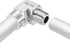 uxcell 2Pcs G3/8 Inch Male x G3/8 Inch Female 90 Degree Barstock Street Elbow, 304 Stainless Steel Pipe Fitting Adapter