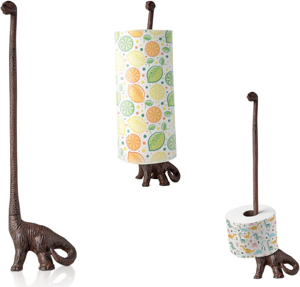 Comfify Paper Towel Holder or Free Standing Toilet Paper Holder - Cast
