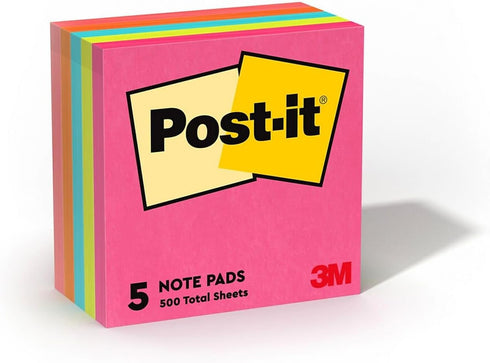 MMM6545UC Post-it Notes in Ultra Colors