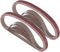 1/2 inch x 18 inch Sanding Belts - 20 Pack Fine Grits for Woodworking, Metal Polishing