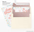 LUXPaper 4Bar A1 Invitation Envelopes | 3 5/8" x 5 1/8" | Peel & Press | Misty Rose Metallic | 50 Qty