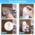 Flowden Lock2 PackPrevents Improved Childproof Door Lever Toddlers from Opening Doors. Durable ABS with Adhesive