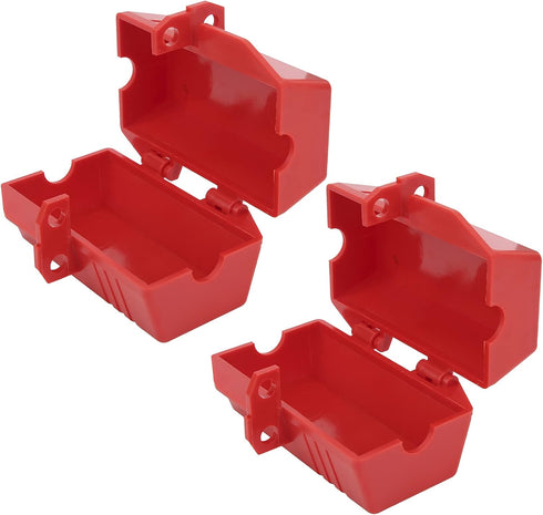 2Pcs Lockout Plug Lock - Industrial Power Rationing/Off for Air Conditioner and Tools 110V-220V