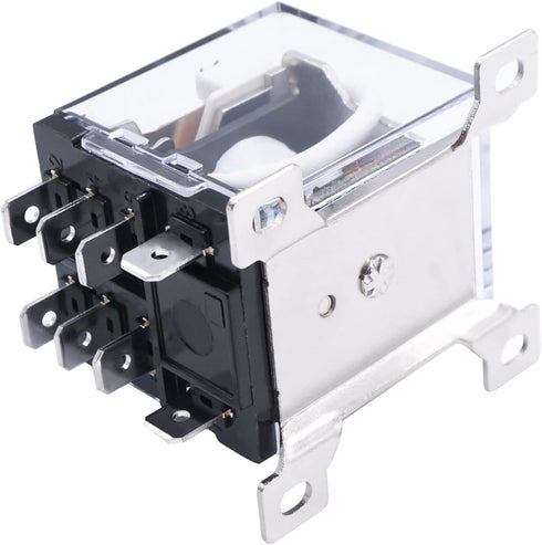TWTADE/JQX-12F-2Z General Purpose High Power Relay 30A DPDT 2NO+2NC AC 110V Coil Voltage 8 Pin