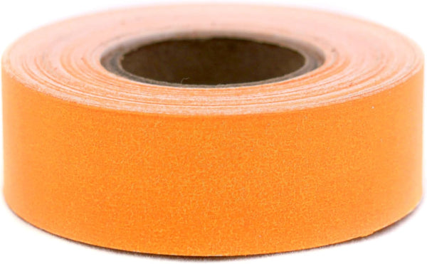 ChromaLabel 0.75 Inch Clean Remove Color Code Tape, Orange, 500 Inch Roll
