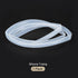1m(3.3ft) 9mm(3/8") ID x 12mm(1/2") OD Clear Silicone Tubing, Industrial Plastic Tubing for Pump Siphoning Draining