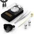 MAXUS Digital Milligram Scale 50g/0.001g, Compact Scale with 20g Calibration Weight, Black Powder Scale