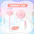 Epakh 84 Pcs Pompom Ballpoint Pen Set - Cute Kawaii Fluffy Ball Pens with Black Gel Ink in Macaron Colors, Gift for