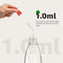 Glass Dropper Pipettes for SodaStream Bubly Bubbly Drops Flavors, Colorful 6Pcs