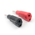 10sets Retractable Sheath 4mm Banana Plug Connectors, Stackable Wire Solder Multimeter Test Leads Ends with Banana Jack