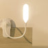360 Topyond Desk Lamp with Clamp, Adjustable USB Clip Light, Eye Caring Reading Lamp with Heat-Resistant Base for Home