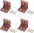 Shelf Support Corner Brace 4 Hole Right Angle Board Holder L Shape