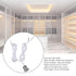 MUNEFE Blue LED Touch Switch, LED Light Touch Switch, DC Light Switch Touch for LED Cabinet Lights, Entrances