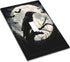 HTSAHKV 3 5 Inch Gothic Raven Crow Moon Wall Plate Light Switch Cover Single Gang Outlet Faceplate Print Plate Cover X