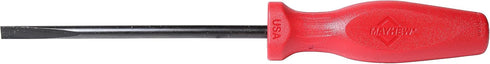 Mayhew Tools 27334 USA Slotted Screwdriver, Red, 5/16-Inch x 6-Inch