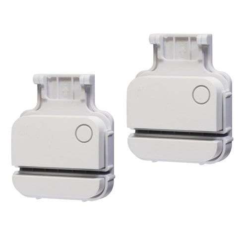 Crvicv Garage Door Bracket Compatible with R-ing Alarm Contact Sensor (2nd Gen), Easy