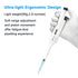 ONiLAB Lab Micropipette, Single Channel Adjustable Volume Pipette, High Precision, Fully Autoclavable, 2-20ul