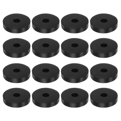 HARFINGTON 16pcs Rubber Spacer, 2 Inch OD Neoprene Round Anti Vibration Isolation Pads for Home and Car Accessories
