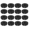 HARFINGTON 16pcs Rubber Spacer, 2 Inch OD Neoprene Round Anti Vibration Isolation Pads for Home and Car Accessories