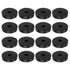 HARFINGTON 16pcs Rubber Spacer, 2 Inch OD Neoprene Round Anti Vibration Isolation Pads for Home and Car Accessories