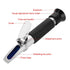 Aluminum Body Refractometer for Homebrewing & Winemaking - Wort Beer & Fruit Sugar Tester