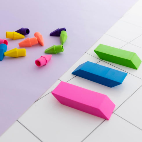 BAZIC Eraser Sets Neon Eraser (2234)