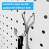 FRIMOONY Pegboard Hooks Assortment, 107 PCS for Organizing Various Tools, Includes Pegboard Bins