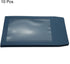 PATIKIL Full Face Window Envelopes, 10 Pack A5 Clear Single Sided for Mailing Statement, Blue