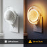 2 Packs Dawn,Dimmable Night Lights Plug into Wall - Motion Sensor Plug in Night Light with Auto Dusk to Soft White