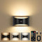 tiyiawi Battery Powered Wall Sconces, Rechargeable Magnetic Wall Sconce with Remote Control, 3