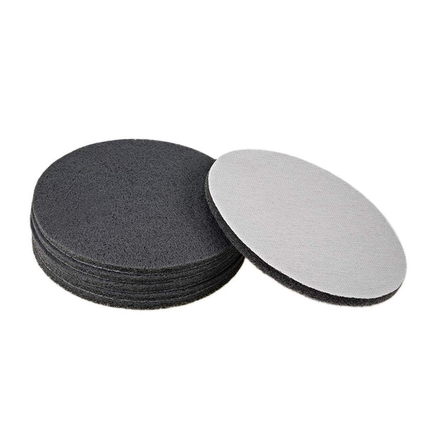 uxcell 6pcs Drill Power Brush Tile Scrubber Scouring Pads, 7 Inch Hoop and Loop 1000-Grits Surface Conditioning Disc