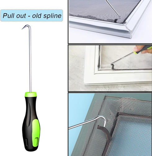 King&Charles Screen Tool, Spline Roller Tool for Installing Door Screen and Window