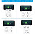 Travel Essentials European Plug Adapter - International Power Plug with 2 USB Ports & 2 US Outlets for Europe, UK