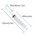 30 Pack 10mL Syringe with Needle 20 Gauge 1.5inch, Scientific Labs, Measurement, Individually Wrapped