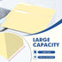 PANDRI 270 Pack File Folder | 1/3 Cut Tab | Letter Size Filing Folder for Office, School, Business | Manila