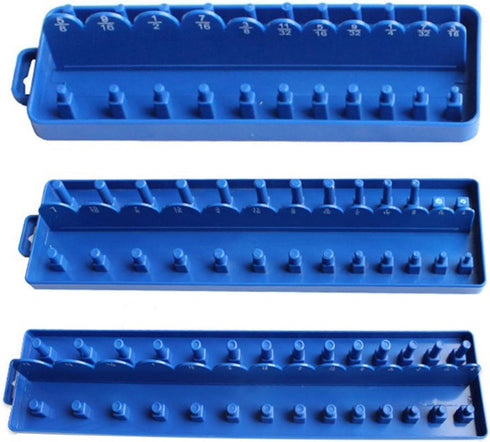 JISADER 3/8 Socket Organizer Tray Storage Holder Socket Rail Storage Holder Material Suitable for Professional