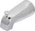 Tub Spout with Front Diverter - 1/2 inch IPS Female Thread, Polished Chrome Finish, 5-1/4 inch Length