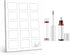 Dashleigh Perfume Bottle Labels Waterproof, 75 Blank Printable Vinyl Stickers 2.2x1.7 Inch
