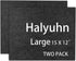 8 MM Thick Non-Adhesive Felt Furniture Pads 15 x 12 Black for Hardwood Floors, Cuttable Felt Sheets - 2Pack