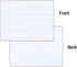 Magnetic Dry Erase White Boards Lined - Lapboard for Students, 1 Pack, 12 Inches X 9 Inches