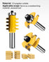 1/2-Inch Set 3 Pack Set, Shank Tongue and Groove Router Bits & Reversible Finger Joint Router Bit, Router Bit