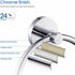 KBA1406) KIBI Circular Bathroom Towel Ring Wall-Mounted Hand Towel Holder, Solid Brass Construction, Rust-Resistant
