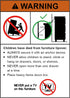 Minimalist Storage Bookshelf - Stylish Design for Living Room