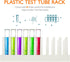 iplusmile Test Tube Drying Rack 66 Place Pillar Test Tube Stand for Drying Test Tube, Random Color by iplusmile