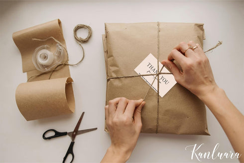 Kanluara 300PCS 2 3.5 Inches 6 Package Thank You For Supporting My Business Cards x Thank You Cards Small Business